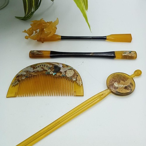 Vintage japanese kanzashi - vintage,